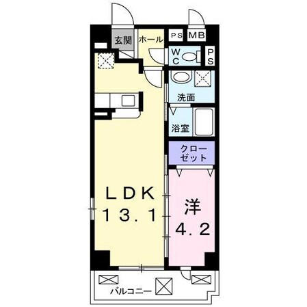 パークサイド宝塚の物件間取画像